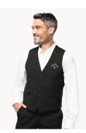    K501-Gilet uomo elegante nero