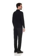    K256-Polo uomo manica lunga nero