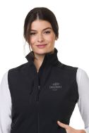    K404-Gilet donna Softshell nero