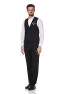    K501-Gilet uomo elegante nero