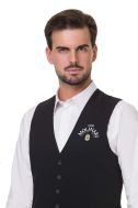    K501-Gilet uomo elegante nero