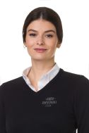    K966-Maglia donna scollo V nero