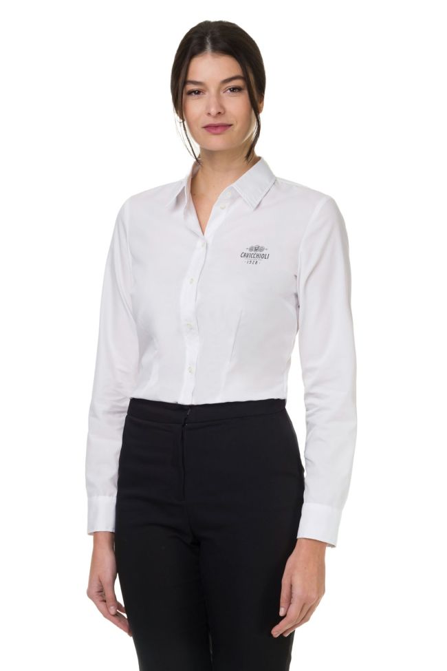   080613-01-BIANCO-Camicia Donna Bianca No Stiro