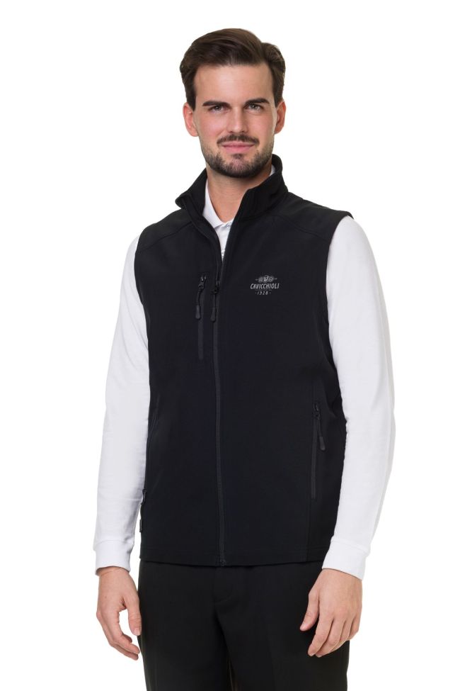    K403-Gilet uomo Softshell nero