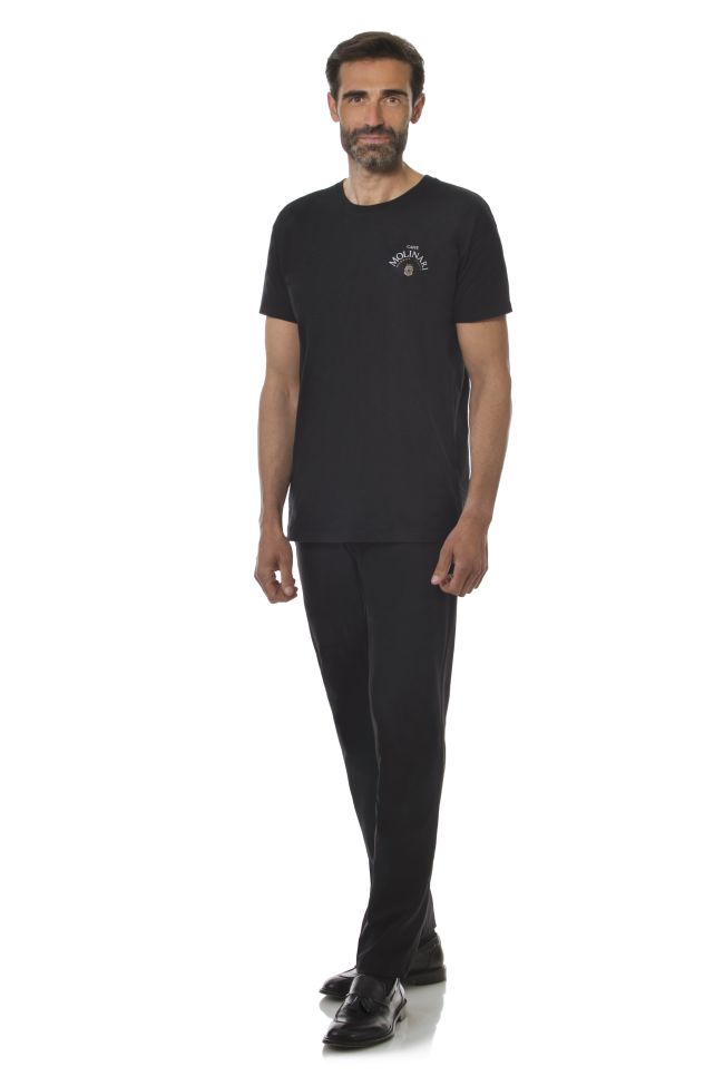    K3025IC-NEROT-shirt Uomo Nera